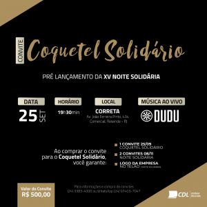 Coquetel  Solidário